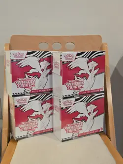 Brand New SEALED Pokemon TCG White Flare Elite Trainer Box ETB lot of 4 - Image 3
