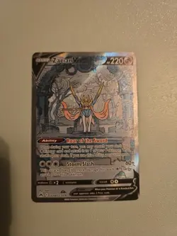 Pokemon TCG Crown Zenith: Galarian Gallery Zacian v GG48/GG70 - Image 1