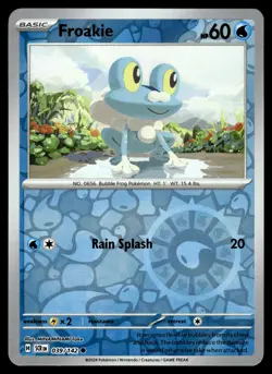 FROAKIE - 39/142 Common Stellar Crown Pokemon Reverse Holo NM - Image 1