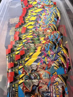 (Lot of 10) Pokemon TCG Mega Evolution Booster Pack Factory Sealed - Image 2