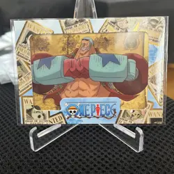 One Piece CCG Cybercel - Franky ONP-01-18 Rare UNSCANNED UNREDEEMED - Image 1