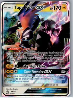 Tapu Koko GX SM50 SM Promos - Pokemon Card - LP - Image 1