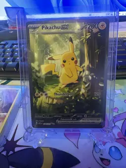 Pikachu EX 276/217 SIR Illustration Rare Pokemon Card Ascended Heroes NM - Image 1