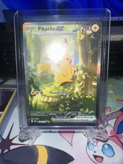 Pikachu EX 276/217 SIR Illustration Rare Pokemon Card Ascended Heroes NM - Image 2