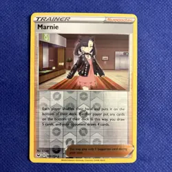 NM Marnie Reverse Holo 169/202 Pokemon Sword & Shield Card - Image 1