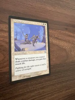 MTG Magic the Gathering Noble Purpose (32/350) Mercadian Masques NM - Image 3