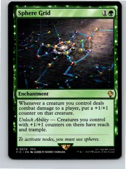 Magic the Gathering Sphere Grid Final Fantasy Commander MTG Free Shipping! - Image 1