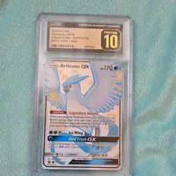 Pokemon Articuno GX SV54/SV94 Hidden Fates 170 HP 130 Attack Holo CGC Pristine … - Image 1