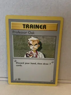 Professor Oak 1st Edition Base Set 88/102 WOTC 1999 Pokemon (2) - Image 1