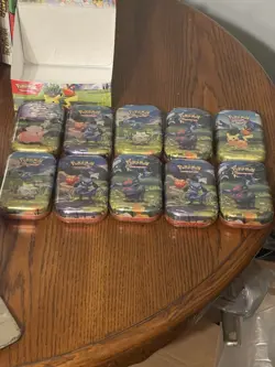 Pokemon TCG Ascended Heroes - Mini Tins Display Case In Hand Sealed Fast Ship - Image 2