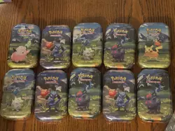Pokemon TCG Ascended Heroes - Mini Tins Display Case In Hand Sealed Fast Ship - Image 3
