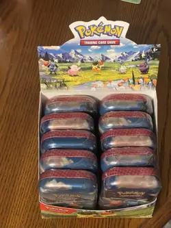 Pokemon TCG Ascended Heroes - Mini Tins Display Case In Hand Sealed Fast Ship - Image 4