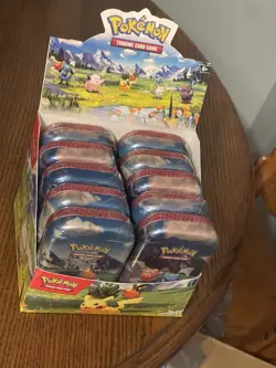 Pokemon TCG Ascended Heroes - Mini Tins Display Case In Hand Sealed Fast Ship - Image 5