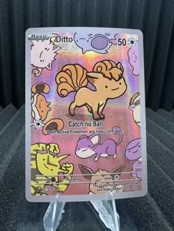 Ditto (Vulpix) #17 - Holo Foil - After Skool Hobby Series 2 Fan Art- Pokemon - Image 1
