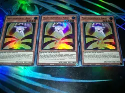 3x Naelshaddoll Ariel 1st Edition Ultra Rare MP21-EN245 Yu-Gi-Oh! - Image 1