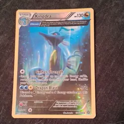 Pokemon Kingdra Holo Rare 108/160 XY Primal Clash Stage 2 130 HP 150 Attack Card - Image 1
