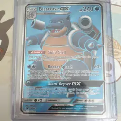 Blastoise GX SM189 Black Star Promo Holo Stage 2 Pokemon TCG Card - Image 1