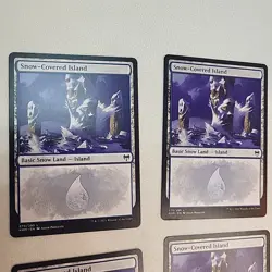 Snow Covered Island x 6 MTG Lot Kaldheim NM Near Mint Fast Shipping From Canada - Image 4