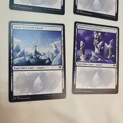 Snow Covered Island x 6 MTG Lot Kaldheim NM Near Mint Fast Shipping From Canada - Image 5