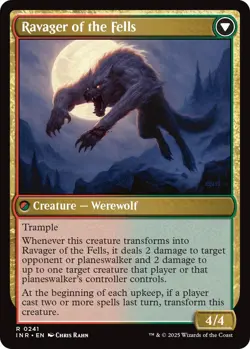 Huntmaster of the Fells // Ravager of the Fells [Innistrad Remastered] Magic MTG - Image 2