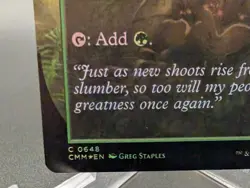 Elvish Mystic (Borderless) Commander Masters Foil - Image 2