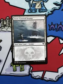 Snow-Covered Swamp x1 Mtg Kaldheim #280/285 - Image 1