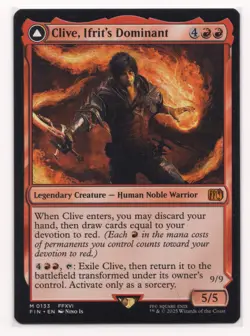 Clive, Ifrit's Dominant M FINAL FANTASY 133 NM - Image 1