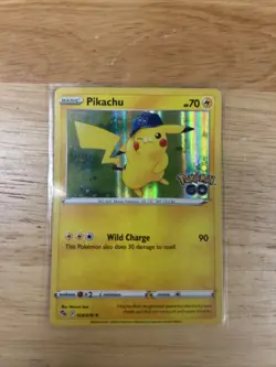 Pokemon Tcg Sword And Shield Pokemon Go 28/78 Pikachu Holo Rare - Image 1