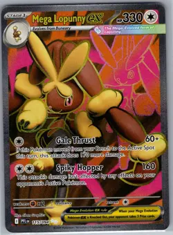 Mega Lopunny ex 115/094 ME02: Phantasmal Flames - Pokemon Card - NM - Image 1