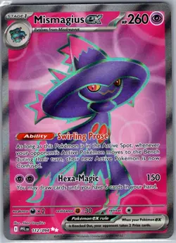 Mismagius ex 112/094 ME02: Phantasmal Flames - Pokemon Card - NM - Image 1
