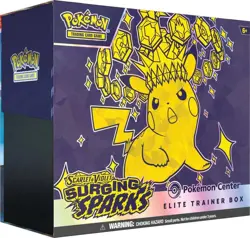 Pokemon TCG Surging Sparks PC Exclusive Elite Trainer Box ETB Factory Sealed - Image 1