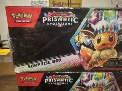 Pokemon Prismatic Evolutions Surprise Box 2-Pack Booster Bundle | *NEW & SEALED* - Image 2