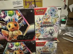 Pokemon Prismatic Evolutions Surprise Box 2-Pack Booster Bundle | *NEW & SEALED* - Image 3
