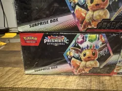 Pokemon Prismatic Evolutions Surprise Box 2-Pack Booster Bundle | *NEW & SEALED* - Image 5