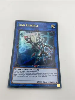 Link Disciple Ultra Rare #DUPO-EN070 Yugioh LP Ultra Rare 1st - Image 1