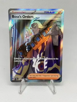Pokemon Cards Boss's Orders (Ghetsis) 248/193 Paldea Evolved Ultra Rare - Image 1