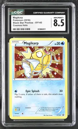 CGC 8.5 Magikarp 2016 Black Star Promos XY143 Graded Pokemon Card - Image 1