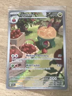 Appletun 211/191 Surging Sparks Full Art Ultra Rare Holo Pokemon Card TCG - Image 1