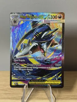 Mega Sharpedo ex - 127/094 - SIR - Phantasmal Flames - Pokemon Card - NM - Image 1