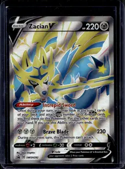 Zacian V (Shiny) SWSH: Sword & Shield Promo Cards #SWSH292 - Image 1