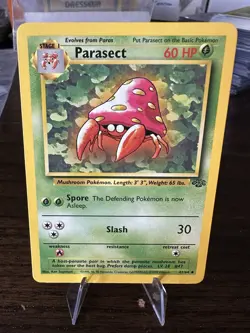 Vintage 1999 Pokemon Jungle TCG Card 41/64 Parasect - Image 1