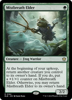 FOIL - Mistbreath Elder - Bloomburrow - NM Rare - MTG - Image 1