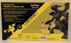 POKEMON TCG PIKACHU ZEKROM GX TAG TEAM PREMIUM COLLECTION GAMESTOP EXCLUSIVE - Image 2