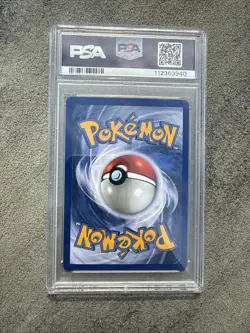 1999 POKEMON GERMAN 1ST ED #10 MEWTU-HOLO PSA 7 MEWTWO - Image 2