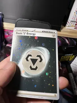 HD COSMOS HOLO Basic Metal Energy SVE 008 - Pokemon 151 NM - Image 3