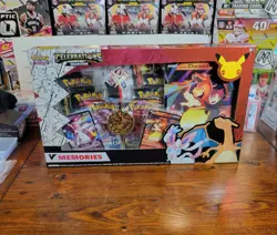 Pokemon Celebrations V Memories Box Booster Charizard Sylveon Lance Pokemon New - Image 1