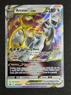 Arceus VSTAR SWSH307 Black Star Promo Ultra Rare Pokemon TCG NM/Near Mint - Image 1