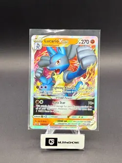 Lucario VSTAR Pokemon Sword & Shield Promo SWSH214 Promo Holofoil Near Mint - Image 1