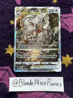Hisuian Zoroark VSTAR GG56/GG70 Galarian Gallery Crown Zenith Pokemon TCG NM - Image 2