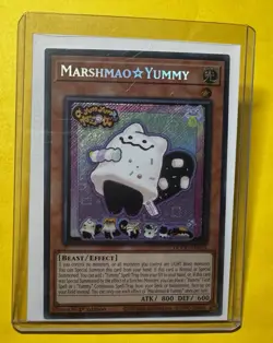 Marshmao Yummy Secret Rare 1st Edition Yugioh DOOD-EN024 *Fast Shipping* - Image 1